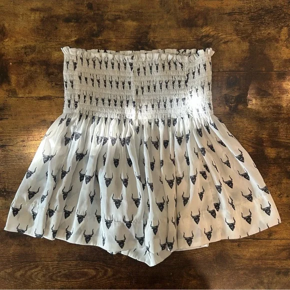 KOCH Erica Skirt in Longhorn Black and White